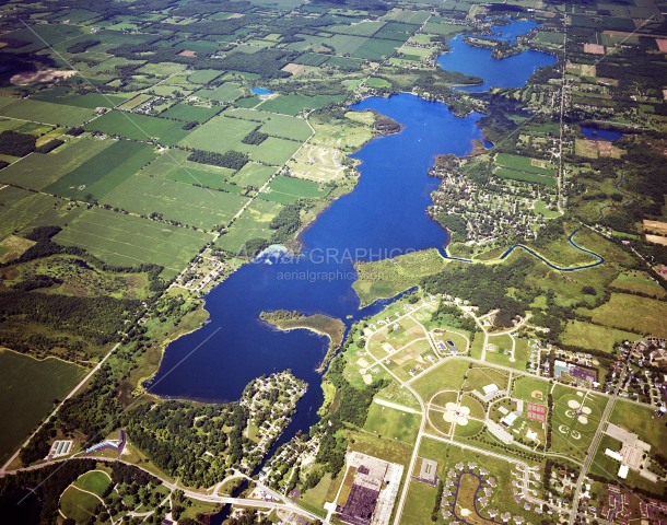 Chain O'Lakes in Branch County, Michigan